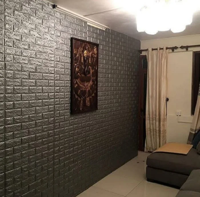 دیوارپوش فومی پشت چسبدار سه بعدی